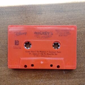 Disney Orange Mickey's Laugh & Songs Cassette